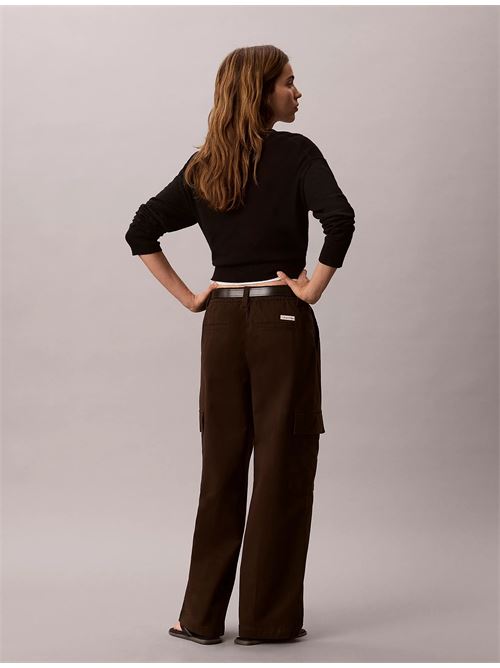 cotton ewaist cargo pant CALVIN KLEIN JEANS | LV047F623GTO2